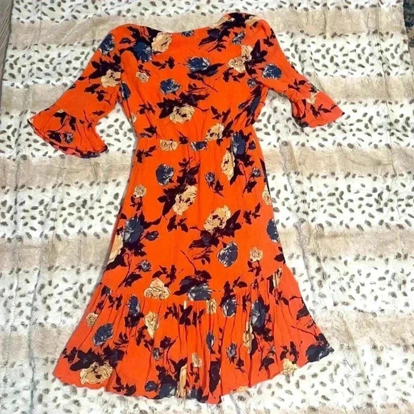 Miss Me Floral High Low Dress - Picture 2 of 3